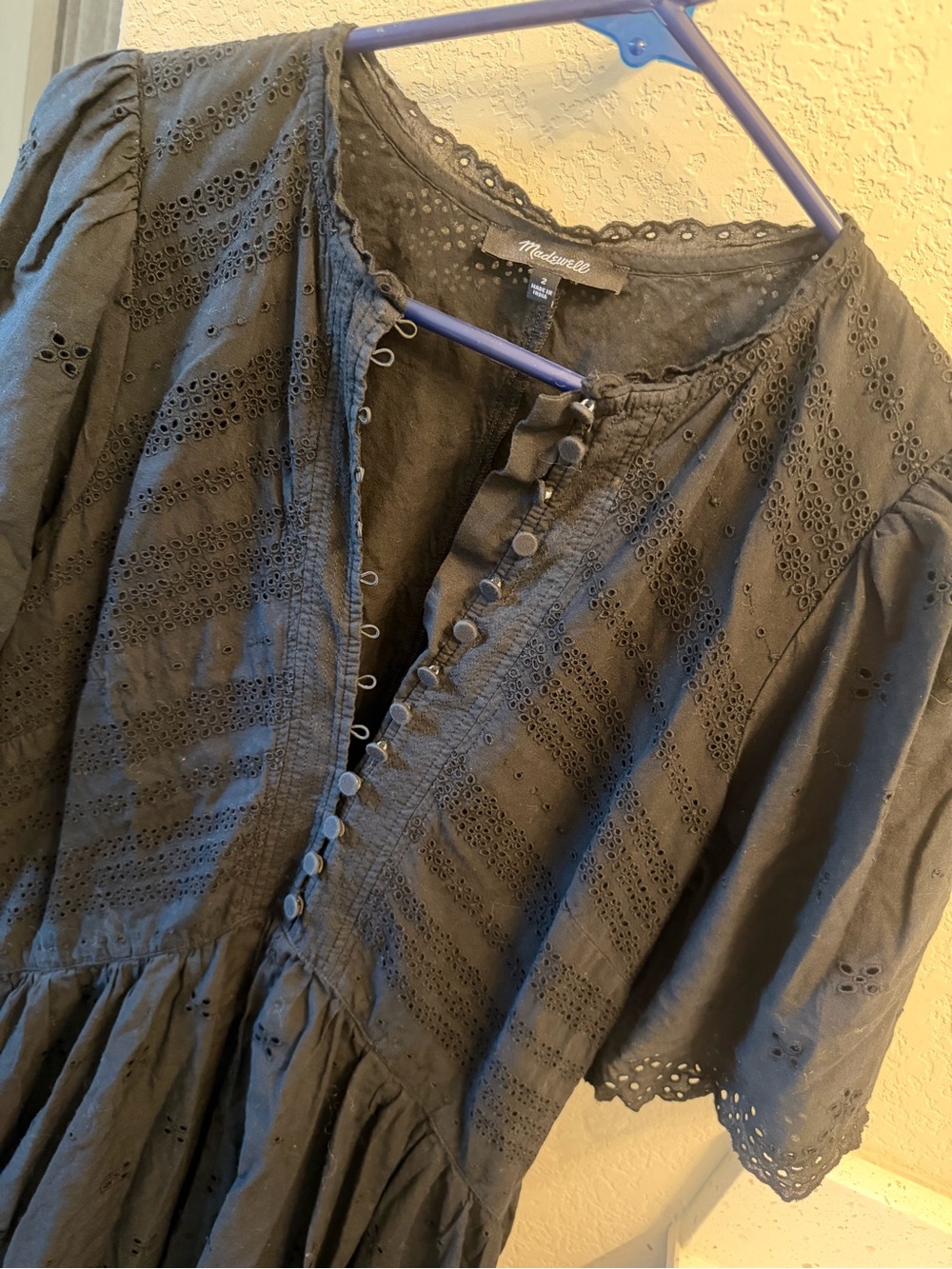 Madewell Priscilla Mini Dress NWOT - Picture 5 of 6